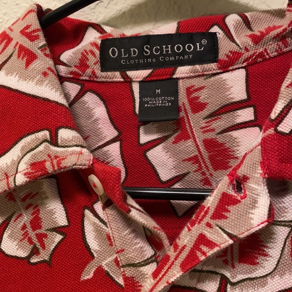 Vintage Style Hawaiian Polo - Picture 3 of 4